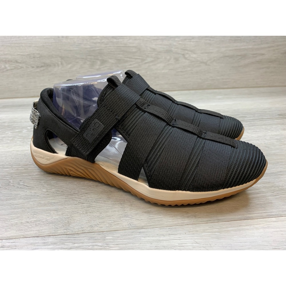 Ryka Echo Fisherman Black Sport Sandals Women's 10 Re-Zorb Lite Casual Shoes